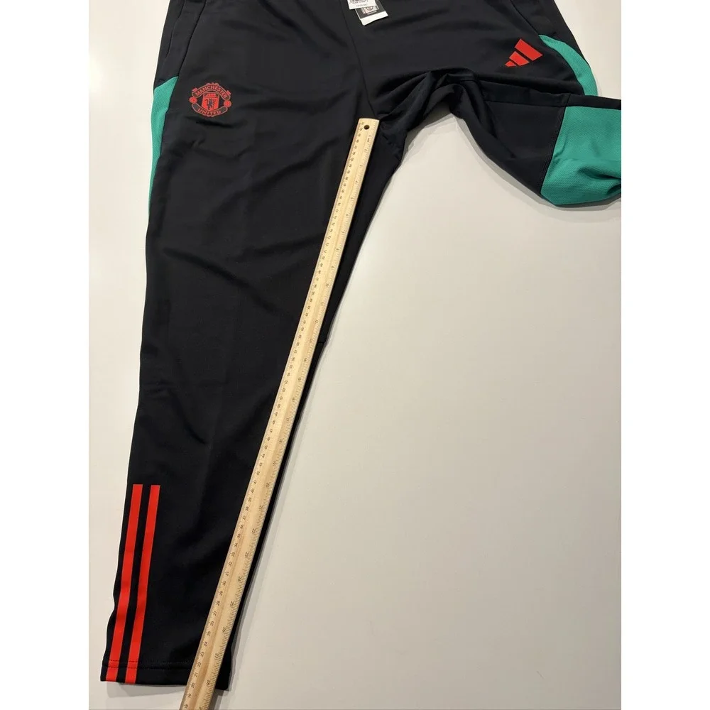 Adidas Manchester United 23/24 Aeroready Training Pants Mens 2XL Black IA8481